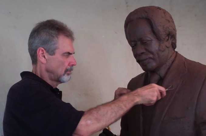 Gibson sculpting Allen Toussaint